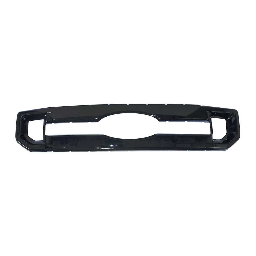 GI174BLK – COAST2COAST Grille Insert, Overlay 1 Piece Bar Style Gloss Black ABS Plastic